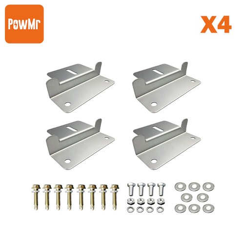 4pcs solar panel mounting - solar,