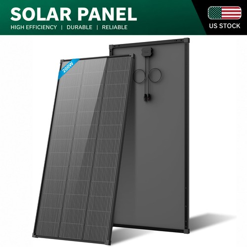 200w solar panel 18v - panel, n-type