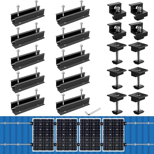 Solar panel mounting brackets - panel,