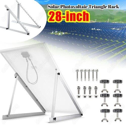 Solar panel tilt - 28",